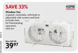 Home Hardware Window Fan offer