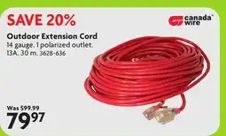 Home Hardware Outdoor Extension Cord offer