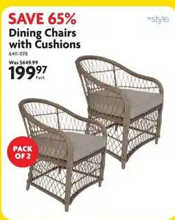 Home Hardware Dining Chairs with Cushions offer