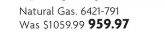 Home Hardware Natural Gas offer