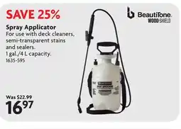 Home Hardware Spray Applicator offer