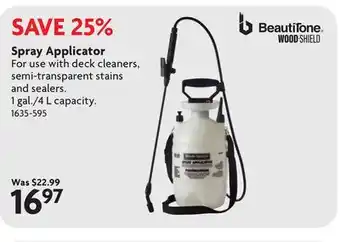 Home Hardware Spray Applicator offer