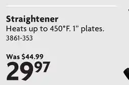 Home Hardware Straightener offer