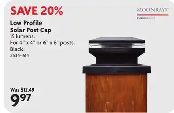 Home Hardware Low Profile Solar Post Cap offer