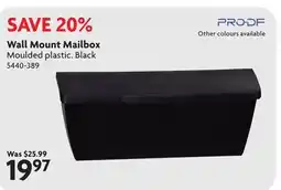 Home Hardware Wall Mount Mailbox offer