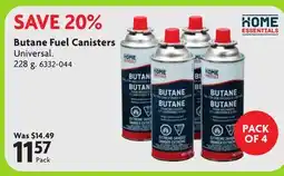 Home Hardware Butane Fuel Canisters offer