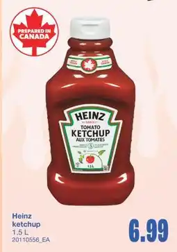 Wholesale Club HEINZ KETCHUP, 1.5 L offer