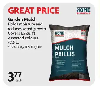 Home Hardware Garden Mulch offer
