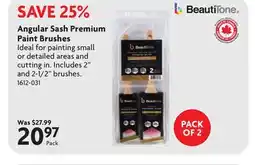Home Hardware Angular Sash Premium Paint Brushes offer