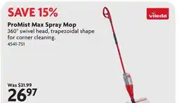 Home Hardware ProMist Max Spray Mop offer