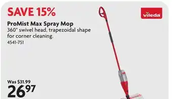 Home Hardware ProMist Max Spray Mop offer
