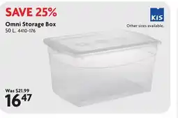 Home Hardware Omni Storage Box offer