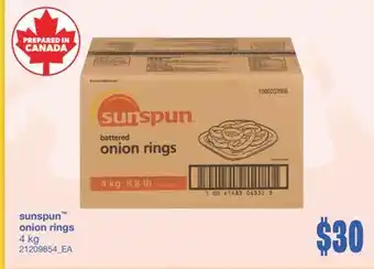 Wholesale Club ONION RINGS, 4 KG offer