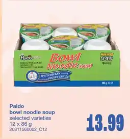 Wholesale Club BOWL NOODLE SOUP, 12 X 86 G offer