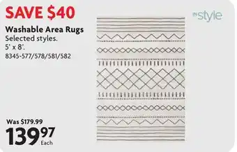 Home Hardware Washable Area Rugs offer