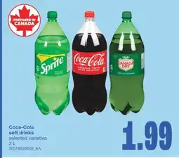Wholesale Club COCA-COLA SOFT DRINKS, 2 L offer