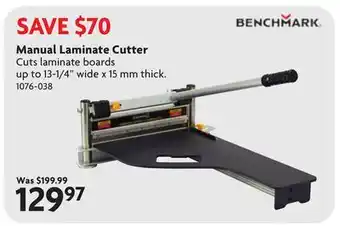 Home Hardware Manual Laminate Cutter offer