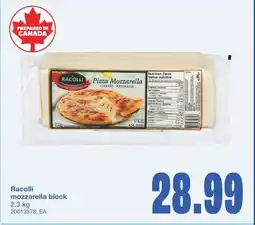 Wholesale Club MOZZARELLA BLOCK, 2.3 KG offer
