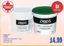 Wholesale Club ZIGGY'S SALAD, 5 kg offer