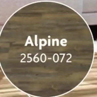 Home Hardware Alpine Press & Go Vinyl Plank Flooring offer
