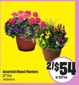 FreshCo Assorted Mixed Planters 13 Pot offer