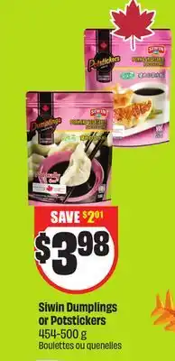 FreshCo Siwin Dumplings or Potstickers 454-500g offer