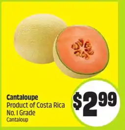 FreshCo Cantaloupe Product of Costa Rica No.1 Grade offer