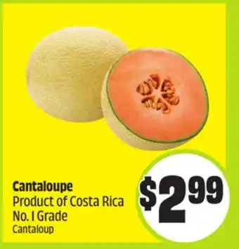FreshCo Cantaloupe Product of Costa Rica No.1 Grade offer