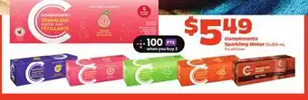 FreshCo Compliments Sparkling Water 12x355 mL offer