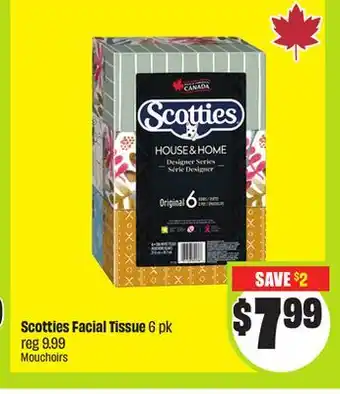 FreshCo Scotties Facial Tissue 6 pk offer