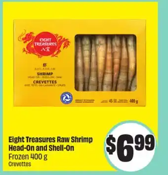 FreshCo Eight Treasures Raw Shrimp Head-On and Shell-on Frozen 400g offer