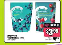 FreshCo Compliments Frozen Fruit 300-600 g offer