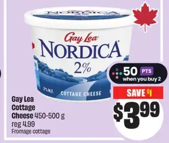 FreshCo Gay Lea Cottage Cheese 450-500 g offer