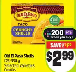 FreshCo Old El Paso Shells 125-334 g Selected Varieties offer