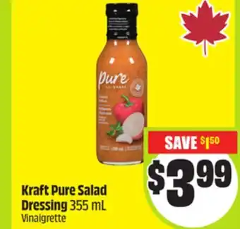 FreshCo Kraft Pure Salad Dressing 355 ml offer