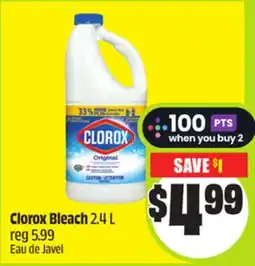 FreshCo Clorox Bleach 2.4L offer