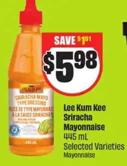 FreshCo Lee Kum Kee Sriracha Mayonnaise 445 mL offer