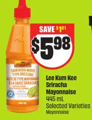 FreshCo Lee Kum Kee Sriracha Mayonnaise 445 mL offer