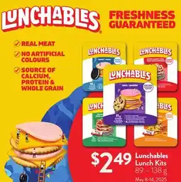 FreshCo Lunchables Lunch Kits 89 - 138 g offer