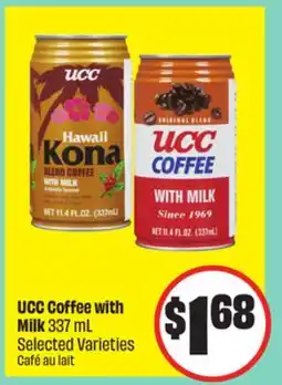 FreshCo UCC Coffee with Milk 337 mL Selected Varieties offer