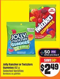 FreshCo Jolly Rancher or Twizzlers Gummies 185g Selected Varieties offer