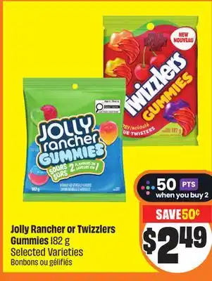 FreshCo Jolly Rancher or Twizzlers Gummies 185g Selected Varieties offer