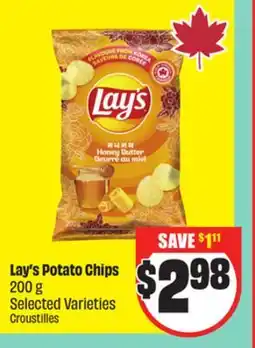 FreshCo Lay's Potato Chips 200 g Selected Varieties offer
