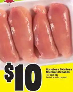FreshCo Boneless Skinless Chicken Breasts 4 Pieces offer