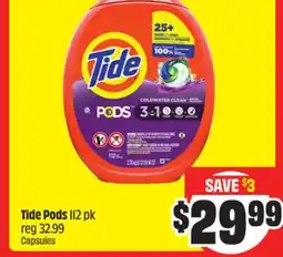 FreshCo Tide Pods 112pk offer