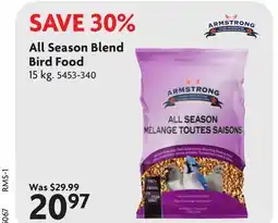 Home Hardware All Season Blend Bird Food offer