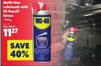 Home Hardware WD-40 Multi-Use Lubricant with EZ-Reach Straw offer