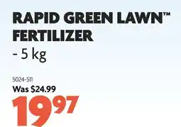 Home Hardware C-I-L RAPID GREEN LAWN FERTILIZER offer