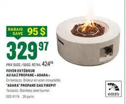 BMR FOYER EXTÉRIEUR AU GAZ PROPANE  ADARA  offer