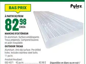 BMR MARCHE D'EXTÉRIEUR offer